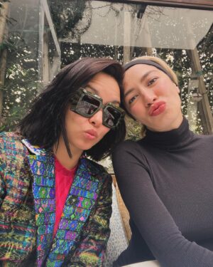 Madeleine Humphries Instagram - An afternoon at @cecconisrestaurants with @beauty_gonzalez 🍷🍷