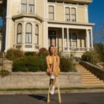 Madeleine Humphries Instagram - Some shots of the lovely and talented @callmemadz around LA Anyone recognize the famous filming locations? Shot on #fujigfx100s and #leicam7 #kodakportra400