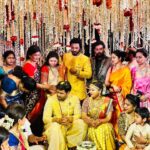 Madhumitha Instagram - With loads of love Wishing and blessing @manojkmanchu @bhumamounika #happilyeverafter ❤️ So good to meet many friends after many years 🤗 #mwedsm #manojwedsmounika