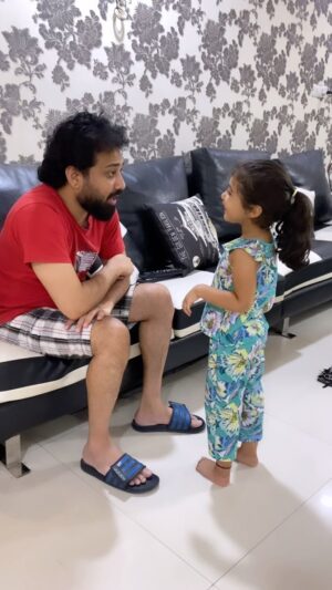 Madhumitha Instagram - #cute #Chikki #YagnyaLingam ❤️ @sivabalajimanoharan #yagnyal