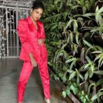 Madhumitha Instagram - You are the presenter of you, be the best, be unique ❤️ #hotpink #blazer #designer #WithLoveSivaMadhu #pink