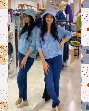Madhumitha Instagram - 💙 Wild wild #winter #winteroutfit 
PC #DhanvinKangula