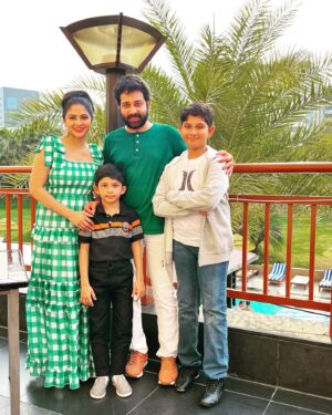 Madhumitha Instagram - #sivamadhu #family 🧿❤️