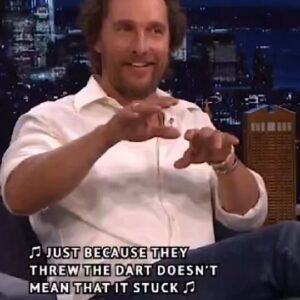 Madhuri Braganza Instagram - Yup.💯 I love this too much for it not to be here.
Thank you to the absolutely brilliant @officiallymcconaughey & @jimmyfallon for reciting MM's book. It's such a gem.💕
#justbecause #dontmean #jimmyfallon #matthewmcconaughey