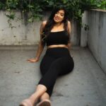 Madhuri Braganza Instagram - 900°C and I will still wear black. 🖤🌱 . . 📸 @chaitsprabhakarphotography . . #NatureNurtures #simplicity #blacklove #artographybyt