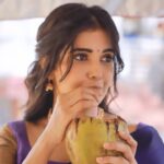 Madhuri Jain Instagram - @thatmadraskaran literally captured every moment of me having a tender coconut 😂 Veyil mudilaya 😭 stay hydrated 🫶 Also, thank you for watching a vetti reel . MUA: @puii_c_ammy