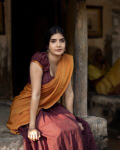 Madhuri Jain Instagram - So much more was said in the unsaid . 📸: @bharanikumar_ 💄: @makeupby_kiruthiga Stylist: @stay__slay Costume: @mabia_mb @ivalinmabia Assisted by @spoo_ky97 and @bharathkumar.m.s