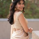 Madhuri Jain Instagram - Happiest when i am doing what I LOVE and I LOVE what I’m doing 🤍 Grateful 😇 📸 : @signature_moments MUA: @scarlet_makeup_artisty Styling: @hannah.glory Designer : @niga_designers