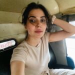 Madhuri Jain Instagram - Happy, energetic and tired auto selfies . Most productive days . Mumbai , I will miss you and I ll see you soon ❤️