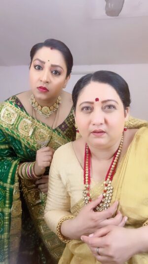 Madhusree Sharma Instagram - Dhayan se sune 😂 #funny #funnyshorts  #mannsundar #dangaltv #madhusreesharma #comedy #saasbahu #masti #onset #reels #reelsinstagram #instagood #fun