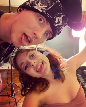 Madison Davenport Instagram - Bts of the photoshoot for the cover of “Oh Sh*t!”! Thank you so much to every one who has streamed, liked and followed me on Spotify!! I love you guys🦋🦋
#madisondavenport #ohshit #femaleartist #independentartist