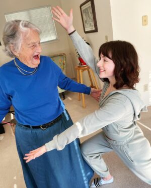 Madison Davenport Instagram - #womancrushwednesday goes out to my 98 year old ✨Great✨ aunt Jean.

She was a chorus girl in traveling commercials during the 40s. She was an incredible singer, dancer and the original boss ass bitch(her own words). She bucked the social norms of her time and truly lived as an independent woman going after her dreams and not letting society box her into the role of “perfect woman”. She’s told me many stories of her adventures in Japan and the experience of being able to buy her mother a house at 35years old. 
She met her husband Bill when she was 40 years old and they built the house that she still lives in to this day 40 years ago.
When I asked her if she had any advice for us youngins, she said,”Stop giving a rats ass what other people think or expect of you. People will always have opinions about what you should be doing… but they’re dead and gone and I have no regrets. Live the life that makes you happy and enjoy every second. Life is long… but boy does it feel like a blink of your eyes.”
She has no regrets and only wishes that she could’ve danced with Bill cheek to cheek for the first time over and over again. 
#queen #goddess #multigenerational 

What’s the best peace of wisdom you’ve received?
