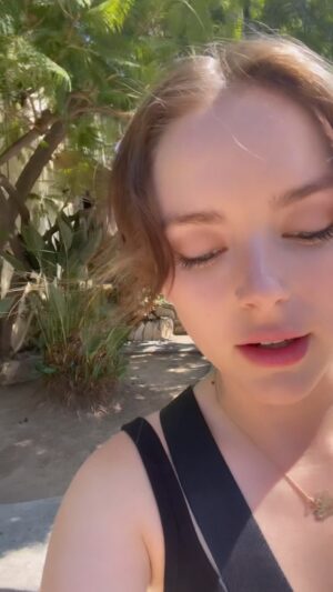 Madison Davenport Instagram - ☀️Pro-tips for staying cool in this dangerously hot, hot girl summer… you can thank me later☀️ #tipsandtricks #summer #hairstyles