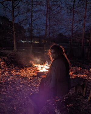Madison McLaughlin Instagram - hi from the woods! last photo is me casting a spell on you 🤭