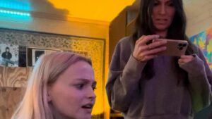Madison Wolfe Instagram - part of an original w a touch of lucas magic. his first time playing it btw. and our reaction lmao @nicole_barre13