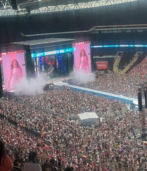 Mae Muller Instagram - it’s not over yet but what a YEAR ITS BEEN !!!

1. me looking hot (priority) 
2. summertime ball serve 
3. loml holding MY ALBUM this is the moment i peaked 
4. top ten girly 
5. girlies looking hot (again priority) 
6. ONE OF THE MOST STREAMED ALBUM GIRLIES OF 2023 NO1 SPEAK 2 ME!!!
7. my favourite venue and my favourite club night (ily G-A-Y you will always be famous) 
8. me and the girlies looking hot again!!!
9. i love this feeling more than anything. 
10. iconic actually