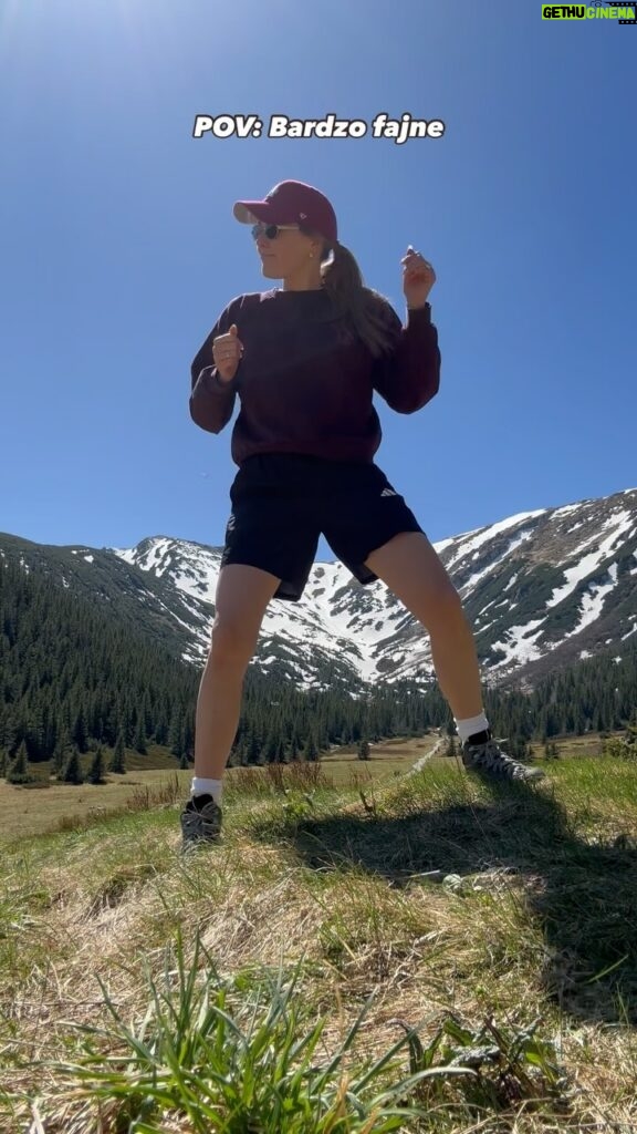 Magdalena Lamparska Instagram - Jednak polskie Tatry to moje miejsce na ziemi. Też tak macie? Dobrego odpoczywania! Ja dziś wracam na plan 📽️ #polskietatry