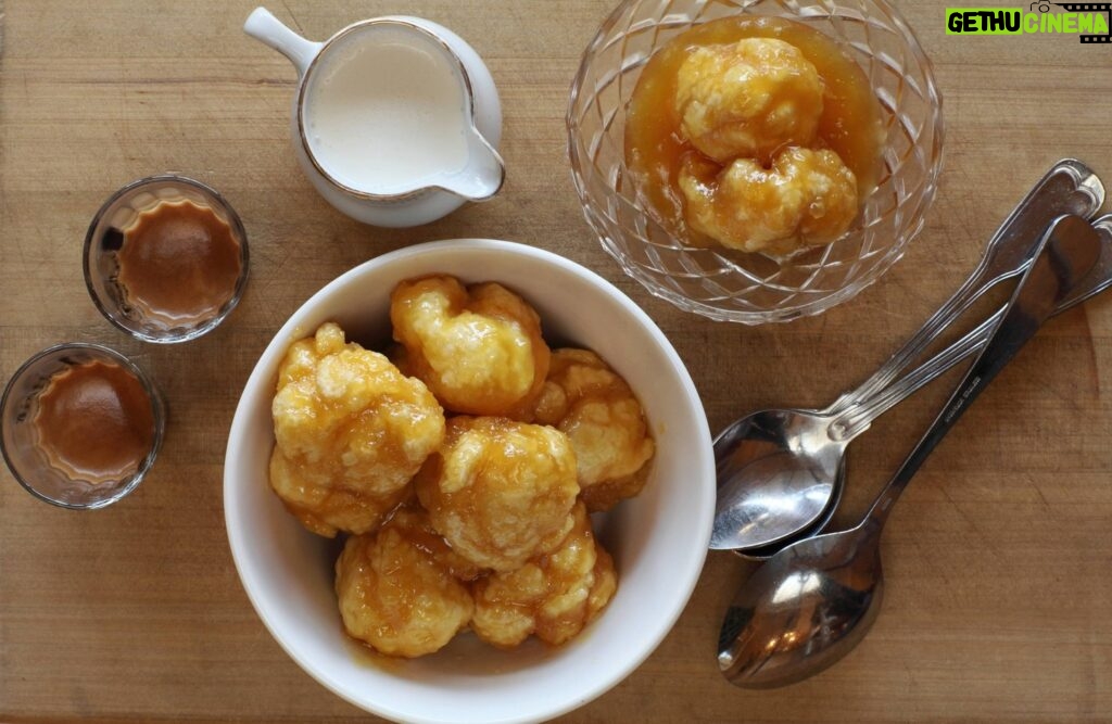 Maggie Beer Instagram - Indulge in a warm hug of sweetness with Maggie Beer's Golden Syrup Dumplings – a timeless dessert that brings comfort and joy in every bite. Seriously tasty! Share your delicious creations with us using #makewithmaggie and don't forget to tag us – we can't wait to see your culinary masterpieces Link to recipe below! https://loom.ly/8sZQrfs