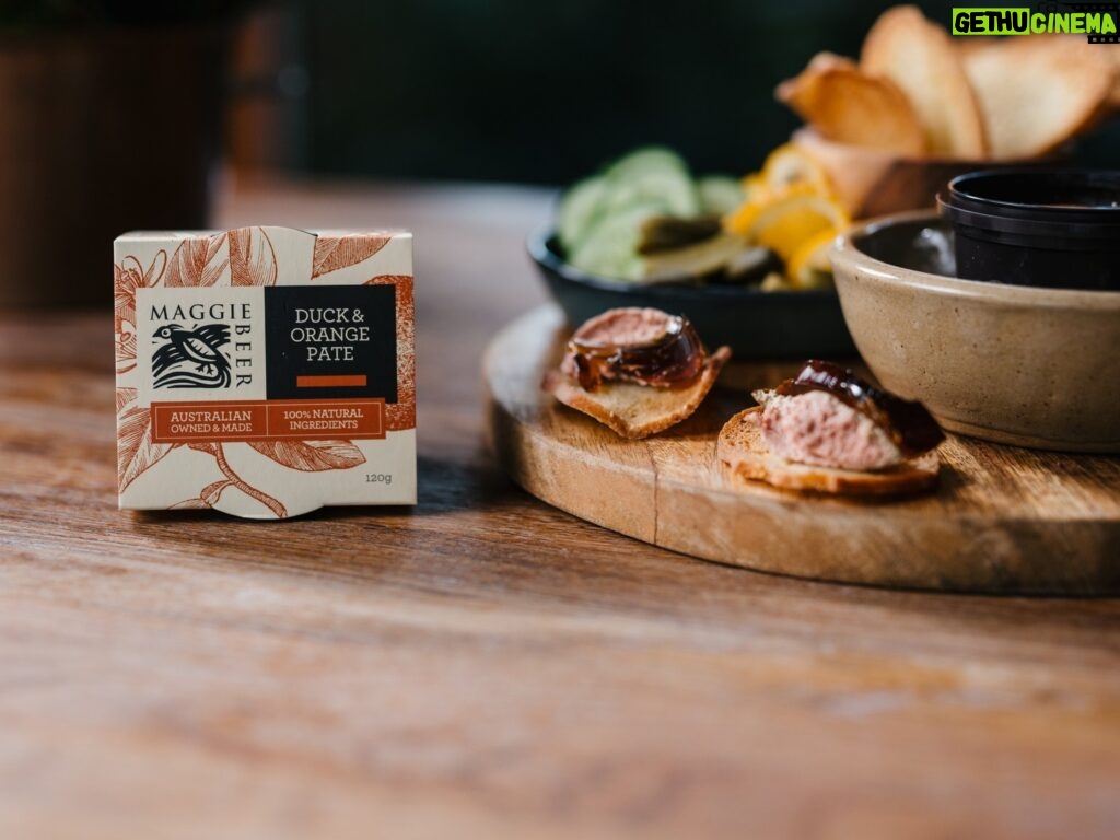 Maggie Beer Instagram - “Pate is the first thing I think of when entertaining people before dinner. It is savoury, it is creamy & rich, but it has that lasting finish. Our Pate is made here in the Barossa using 100% natural ingredients; you cannot have that beautiful flavour and texture of a great pate without fabulous, top-class ingredients.” – Maggie Beer