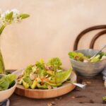 Maggie Beer Instagram – Wondering what to do with your leftover roast chicken? This light and fresh summer salad will put it to good use, combining it with avocado and almond flakes, with a final flourish of Maggie Beer Moroccan Spice, Honey & Dijon Mustard Vinaigrette.

What’s your go-to recipe for leftover roast chicken?

View our Roast Chook, Avocado and Almond Salad recipe via the link in our bio.

#leftovers #summersalad #inthekitchenwithmaggie