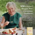 Maggie Beer Instagram – || Win a signed cookbook ||

This Christmas, we’re spreading the festive cheer by giving away a signed cookbook with one lucky order every day during the month of December!

A Maggie’s Christmas cookbook signed by Maggie Beer herself…what better way to celebrate this joyous time of year?

Shop the Maggie Beer online store today via the link in our bio for your chance to be one of our winners.

*T&C’s apply