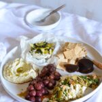 Maggie Beer Instagram – Graze the day away with a selection of moreish nibbles on a fulsome platter. Try this combination to delight your guests:
– Baked Triple Cream Brie
– Roasted Vino Cotto Grapes
– Artichoke & Verjuice Dip
– Crushed Olives with Ricotta, Almonds & Lemon

Find these recipes via the link in our bio as part of our Make It a Maggie Easter eCookbook; simply join the Maggie Beer Food Club to receive your free copy (if you’re already a member, find your eCookbook in the My Account section of the Maggie Beer online store).

Tag a friend who you’d love to share this platter with!

#makeitamaggieeaster #grazingplatter