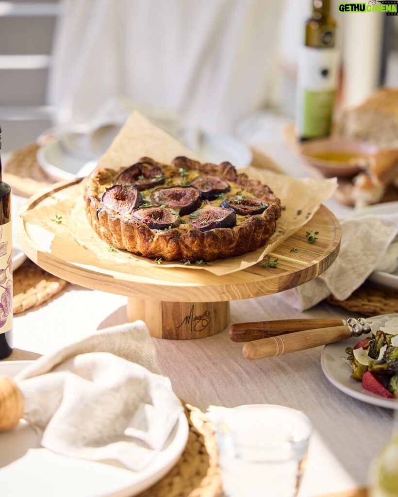 Maggie Beer Instagram - Made using teak wood, the Maggie Living Rotating Servery is a stunning centrepiece for your moreish kitchen creations, from beautiful tarts to theatrical, festive pavlovas and everything in between. Shop the Maggie Living Rotating Servery for $79.95 via the link in our bio. #makeitamaggiemoment #homewares