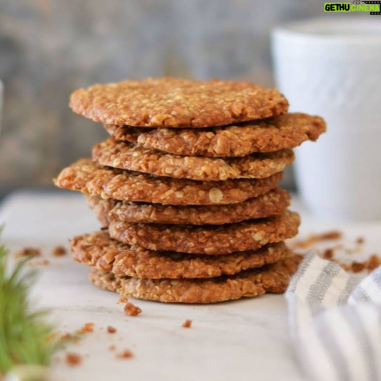 Maggie Beer Instagram - With ANZAC day just one week away, now is the perfect time to bake a batch of scrumptious ANZAC Biscuits for family and friends to enjoy. But, a question for you...do you prefer your ANZAC Biscuits chewy or crunchy? View our recipe for ANZAC Biscuits via the link in our bio, and let us know what you think. #makeitamaggiemoment #anzacbiscuits