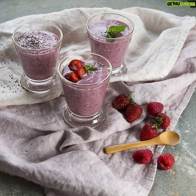 Maggie Beer Instagram - Refreshing and nourishing, a smoothie is a wonderful way to start the day. Try Maggie's recipe for a Strawberry, Blueberry and Coconut Smoothie as a quick, simple breakfast or healthy dessert alternative. View the recipe via the link in our bio.