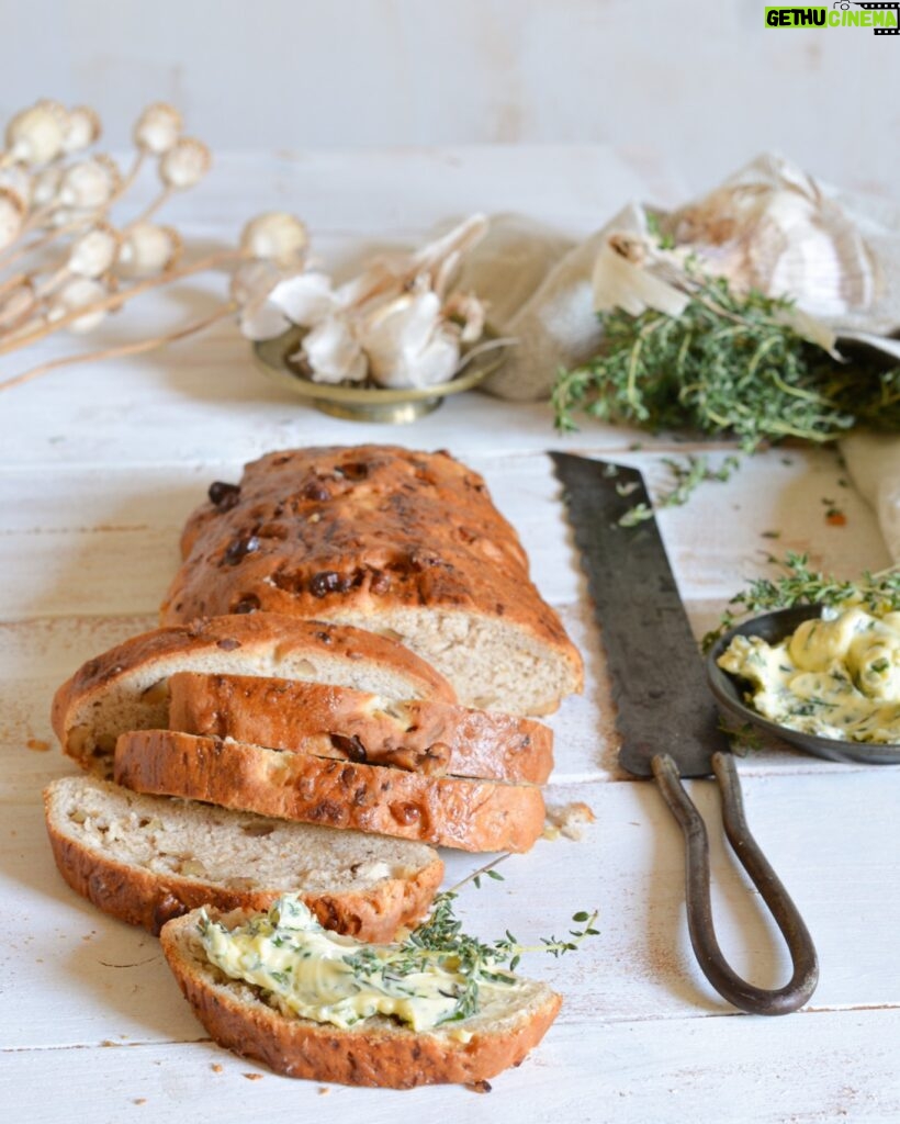 Maggie Beer Instagram - Try your hand at your very own Walnut & Olive Oil Bread, complete with a heaped spread of homemade Thyme & Garlic Butter. Fresh from the oven, this is the perfect loaf to start your family lunch or dinner party with friends. To access this exclusive recipe, simply join the Maggie Beer Food Club via the link in our bio & download our Make It a Maggie Easter eCookbook (if you're already a member, you can find this eCookbook under My Account). Happy baking! #Makeitamaggieeaster #homebaking