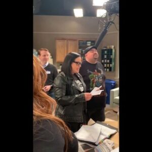 Maggie Geha Instagram - TONIGHT at midnight, only on @Netflix , this crew is coming to you with a part 2! @mriglesiasnetflix Swipe 👉🏻👉🏻👉🏻 for a little #bts video I made of some of our adult cast recording our voiceover disclaimers! #mriglesias