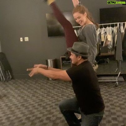 Maggie Geha Instagram - Have you watched part 3 of @mriglesiasnetflix yet?! I was out sick the first day of rehearsals for the dance scene with our choreographer, THE Cris Judd @cjudd assisted by @b_anthony8 so @jacobvargas & I had to learn our bit fast- good thing we were working with the best! ❤️🙏 Here we are in rehearsal... & swipe👉 to see how it came out! 💃 🕺 THANK YOU CRIS & BRYAN we love you! 😘