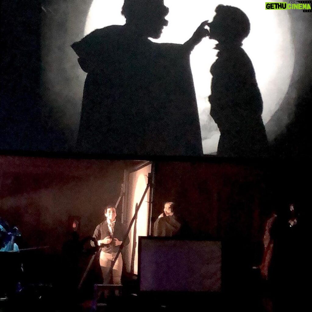 Maggie Grace Instagram - Brilliantly reimagined Frankenstein by @manual_cinema already a @edfringe highlight! 📸: @nph