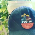 Maggie Grace Instagram - Happy #supertuesday ! Let’s get out there and #VOTE like the future of the planet depends on it! 🗳🌿⚡️ #voteforclimatejustice #yesonR #castyourballot