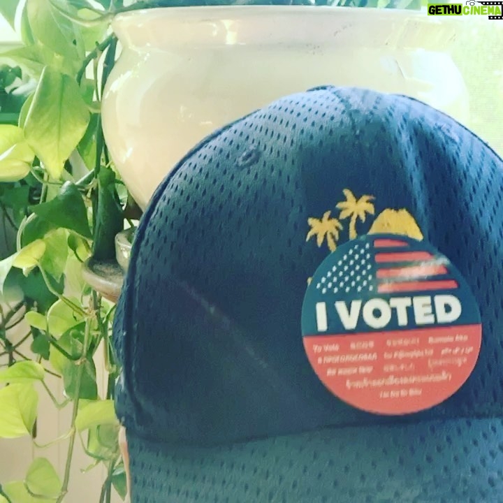 Maggie Grace Instagram - Happy #supertuesday ! Let’s get out there and #VOTE like the future of the planet depends on it! 🗳🌿⚡️ #voteforclimatejustice #yesonR #castyourballot