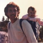 Maggie Grace Instagram - Dad passing down his deep love of nature, me laughing at his 80s ‘stache already! #happyfathersday #startemyoung #theluckiest