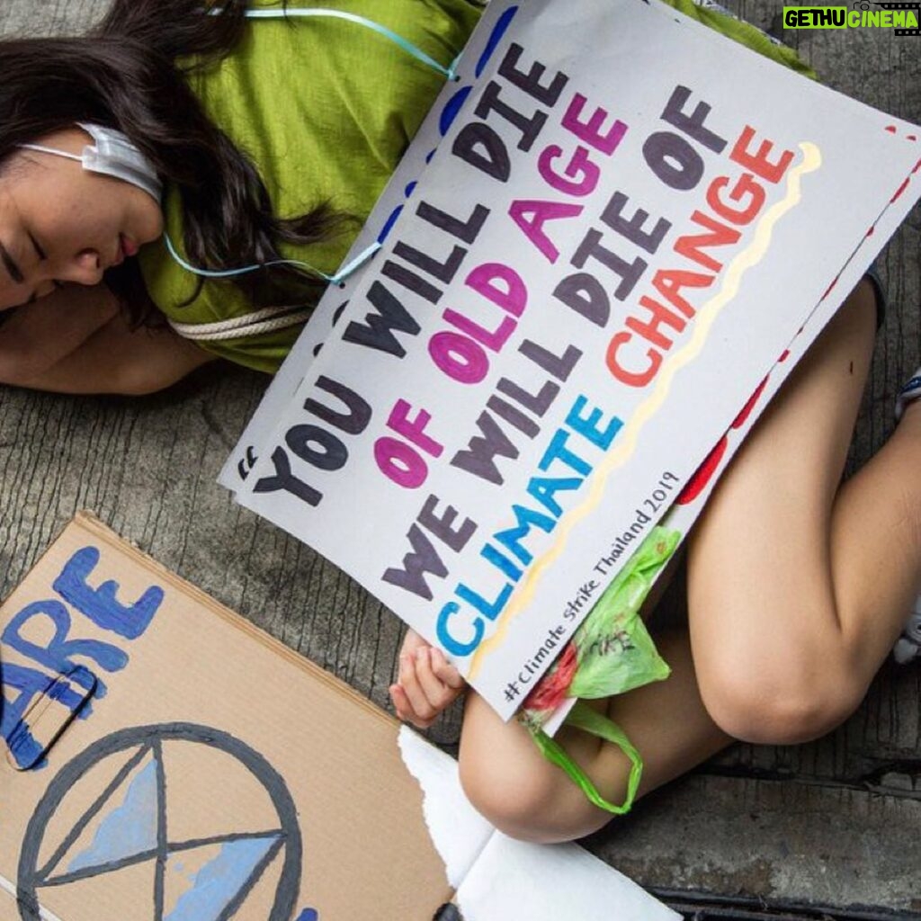 Maggie Grace Instagram - 💚PROUD AF of the determined young people out there today on #climatestrike, millions strong, across 156 countries! 💚We owe you guys better decisions, better leaders, and better policies! #fridaysforfuture #climatejustice #strikewithus #gretathunberg 👊🏿👊🏾👊🏽👊🏼👊🏻