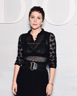 Maggie Gyllenhaal Instagram - Thank you @dior and @mariagraziachiuri for a beautiful show and an unforgettable weekend in Paris with my daughter xxx