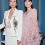 Maggie Gyllenhaal Instagram - Why wear one @schiaparelli dress when you can wear 2??
