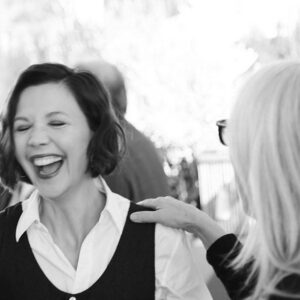 Maggie Gyllenhaal Instagram - Love these photos of me talking to #janecampion  by @mdferreira