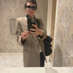 Maggie Gyllenhaal Instagram - “I’m going to the river where the current rushes by. I’m gonna swim to the middle where the water is real high. Hand of God comin’ from the sky. Gonna swim to the middle and stay out there a while.” —Nick Cave thank you @renatocampora for the cut xxxx