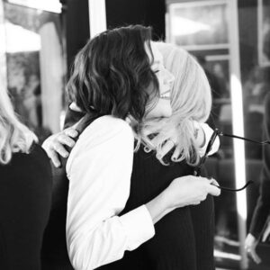 Maggie Gyllenhaal Instagram - Love these photos of me talking to #janecampion  by @mdferreira