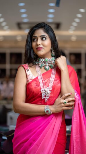 Mahi Maheswari Instagram - Outfit by @samskruthi_couture 💛