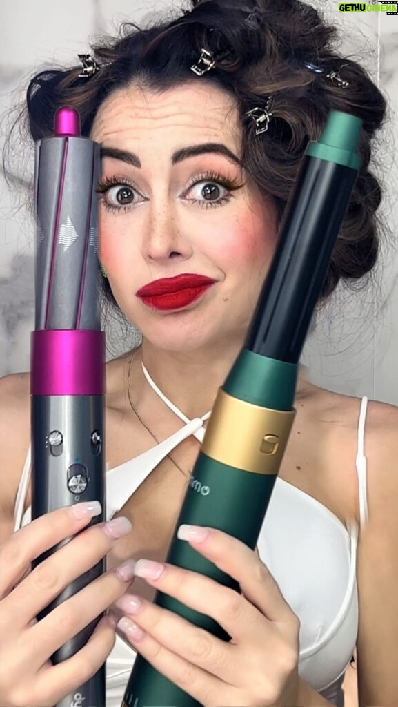 Mahi Masegosa Instagram - SHEIN HA SACADO UN CLON DE DYSON AIRWRAP POR SÓLO 40€!!! Tú qué crees?! Merece la pena gastarse 500€ en el original, o te quedarías con el de SHEIN? Os dejo aquí la referencia: 22545479 Y mi código descuento por si queréis comprar algo en SHEIN y ahorraros unos eurillos es “LOVESMAHI” Esto NO es publi !!!! Estaba deseando hacer este vídeo comparando ambos secadores y ponerlos a prueba !