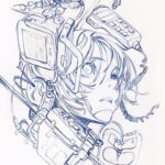 Mai Yoneyama Instagram - Drawing 2022 入院中に描いたやつ #animeart #pencildrawing #colorpencil