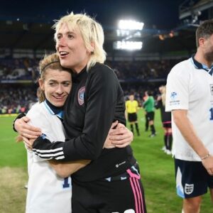 Maisie Adam Instagram - The many faces and emotions of Soccer Aid 2024! 

What an incredible experience yet again, and so proud to have been a small part of it. Over £106million has now been raised for @unicef to help children across the world. Just phenomenal. A truly astonishing achievement, a huge thank you to everyone who donated. 
Not the result we World XI hoped for but I’ve had the time of my life these last few days, training and hanging out with genuine heroes of mine. And all for this incredible cause. @socceraid you are just the best. 

(Cannot believe for one moment that when I got these photos through I thought I would have looked even remotely athletic on that pitch 💀 Spaghetti Legs over and out xoxo)