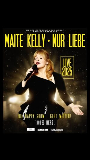 Maite Kelly Instagram - .
DIE HAPPY-SHOW … GEHT WEITER!

100% HERZ.
Hits, Hits, Hits - und neue Hits.

Alle Daten und mehr … schon morgen!

#diehappyshowgehtweiter
#ichwarteaufeuch
#happitainment