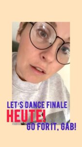 Maite Kelly Instagram - . HEUTE! #letsdance #finale #rtl #gabrielkelly ❤️ #goforit!!! #anrufenanrufenanrufen