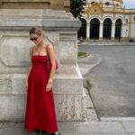 Maja Bohosiewicz Instagram - Ooooostatnie z Sevilla #feriadesevilla Sukienka @lecollet Okulary @kochanska_optyk Buty @maisonalaia