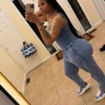 Makeiva Albritten Instagram - I wanted to gain my weight back but I’m good, staying in the gym to tone it up 🩵